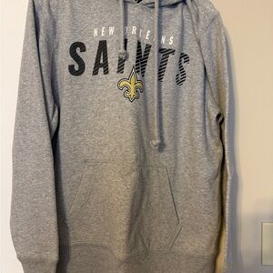 47 Brand Gray New Orleans Saints Hoodie